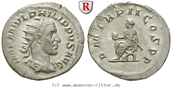 Klicken Sie auf das Bild um es auf Ihrem Rechner zu speichern philippus-i-antoninian/68560.jpg
