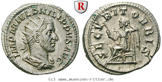 Klicken Sie auf das Bild um es auf Ihrem Rechner zu speichern philippus-i-antoninian/68574.jpg