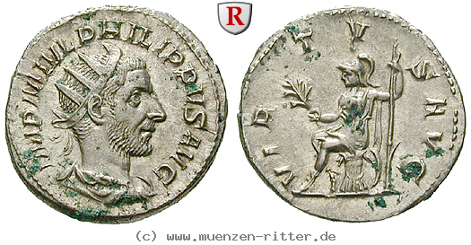 Klicken Sie auf das Bild um es auf Ihrem Rechner zu speichern philippus-i-antoninian/68575.jpg
