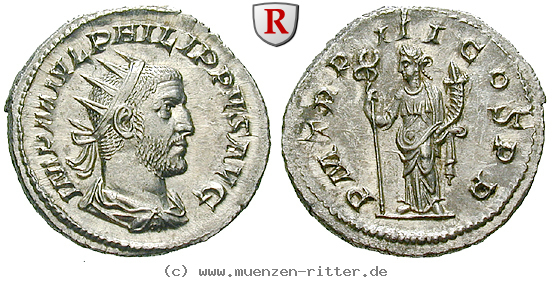 Klicken Sie auf das Bild um es auf Ihrem Rechner zu speichern philippus-i-antoninian/68578.jpg