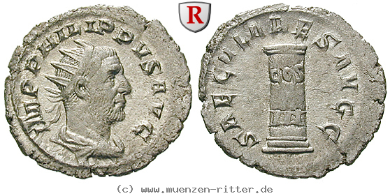 Klicken Sie auf das Bild um es auf Ihrem Rechner zu speichern philippus-i-antoninian/73717.jpg