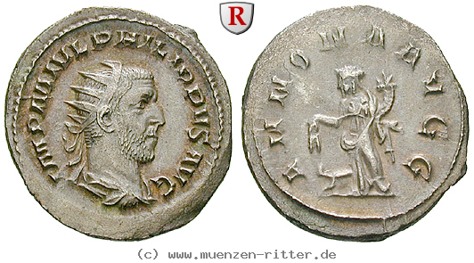 Klicken Sie auf das Bild um es auf Ihrem Rechner zu speichern philippus-i-antoninian/76700.jpg