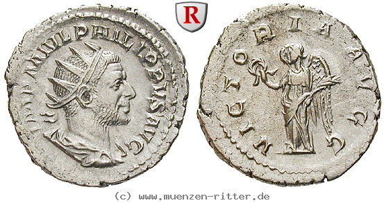 Klicken Sie auf das Bild um es auf Ihrem Rechner zu speichern philippus-i-antoninian/77881.jpg