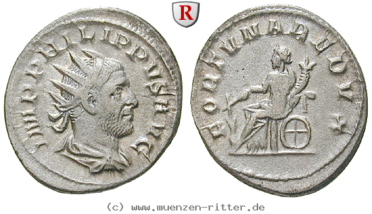 Klicken Sie auf das Bild um es auf Ihrem Rechner zu speichern philippus-i-antoninian/77887.jpg