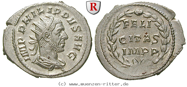 Klicken Sie auf das Bild um es auf Ihrem Rechner zu speichern philippus-i-antoninian/78570.jpg