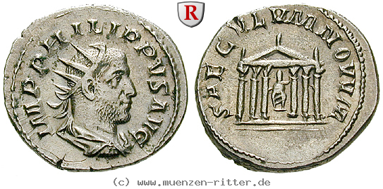 Klicken Sie auf das Bild um es auf Ihrem Rechner zu speichern philippus-i-antoninian/83063.jpg