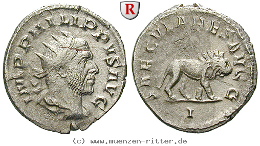 Klicken Sie auf das Bild um es auf Ihrem Rechner zu speichern philippus-i-antoninian/87917.jpg