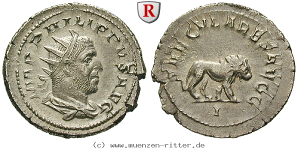 Klicken Sie auf das Bild um es auf Ihrem Rechner zu speichern philippus-i-antoninian/88367.jpg