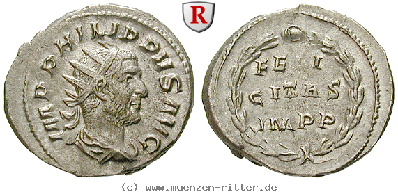 Klicken Sie auf das Bild um es auf Ihrem Rechner zu speichern philippus-i-antoninian/90897.jpg
