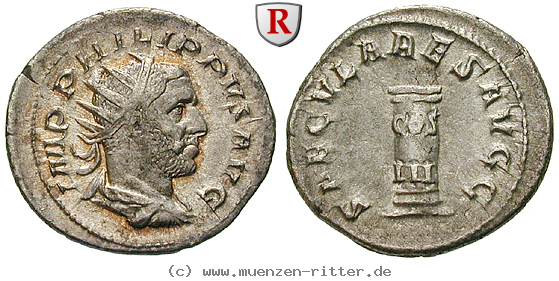 Klicken Sie auf das Bild um es auf Ihrem Rechner zu speichern philippus-i-antoninian/91310.jpg