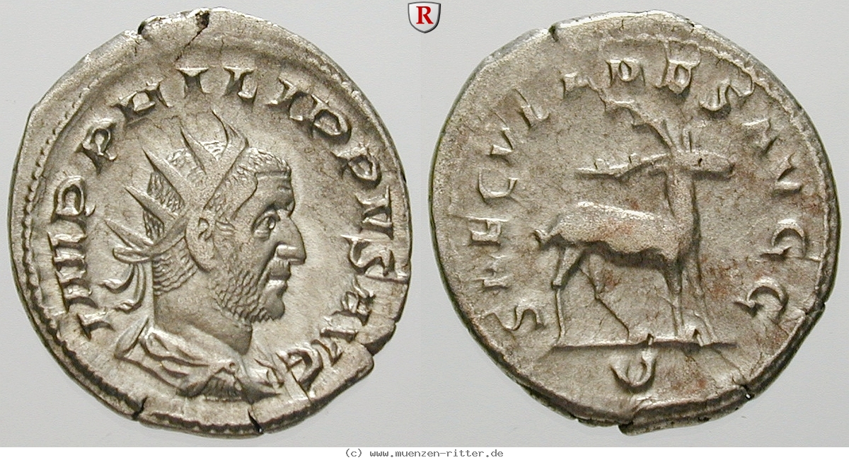 Klicken Sie auf das Bild um es auf Ihrem Rechner zu speichern philippus-i-antoninian/91785.jpg
