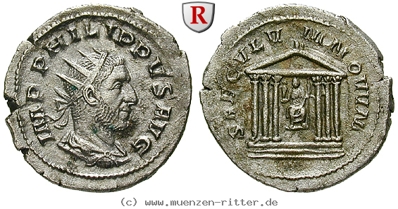 Klicken Sie auf das Bild um es auf Ihrem Rechner zu speichern philippus-i-antoninian/94357.jpg