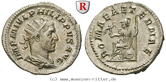 Klicken Sie auf das Bild um es auf Ihrem Rechner zu speichern philippus-i-antoninian/95533.jpg