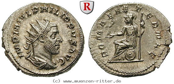 Klicken Sie auf das Bild um es auf Ihrem Rechner zu speichern philippus-i-antoninian/96497.jpg