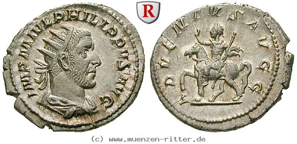 Klicken Sie auf das Bild um es auf Ihrem Rechner zu speichern philippus-i-antoninian/99119.jpg