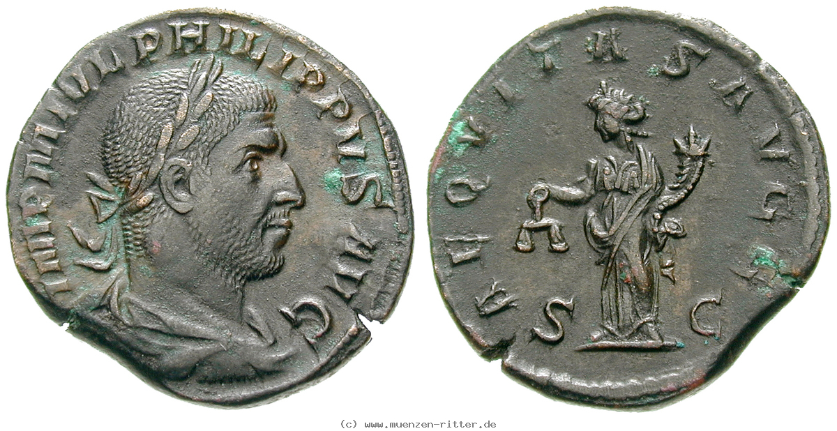 Klicken Sie auf das Bild um es auf Ihrem Rechner zu speichern philippus-i-sesterz/45259.jpg
