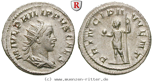 Klicken Sie auf das Bild um es auf Ihrem Rechner zu speichern philippus-ii--caesar-antoninian/18895.jpg