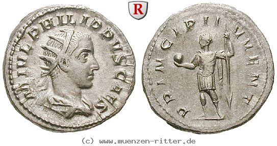 Klicken Sie auf das Bild um es auf Ihrem Rechner zu speichern philippus-ii--caesar-antoninian/18898.jpg