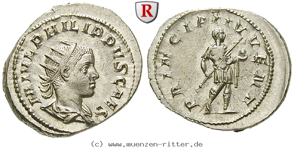 Klicken Sie auf das Bild um es auf Ihrem Rechner zu speichern philippus-ii--caesar-antoninian/29643.jpg