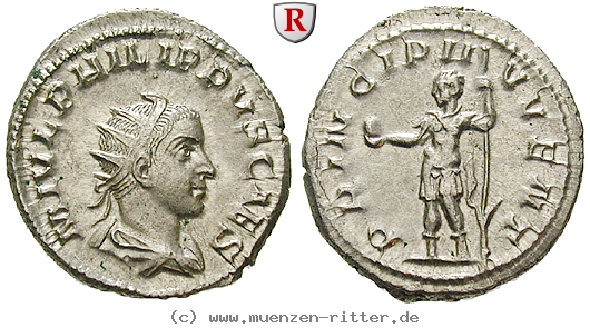 Klicken Sie auf das Bild um es auf Ihrem Rechner zu speichern philippus-ii--caesar-antoninian/29645.jpg