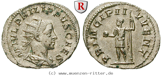 Klicken Sie auf das Bild um es auf Ihrem Rechner zu speichern philippus-ii--caesar-antoninian/37137.jpg