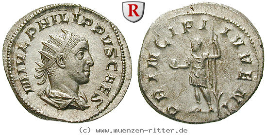 Klicken Sie auf das Bild um es auf Ihrem Rechner zu speichern philippus-ii--caesar-antoninian/54097.jpg