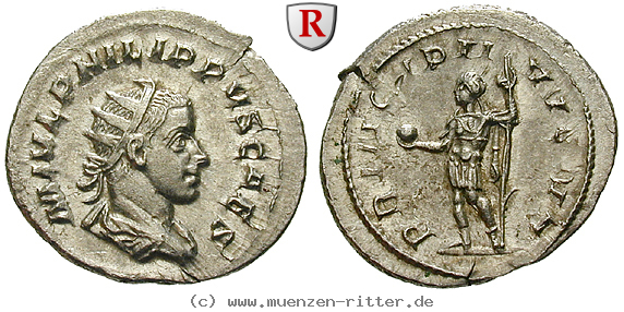 Klicken Sie auf das Bild um es auf Ihrem Rechner zu speichern philippus-ii--caesar-antoninian/90919.jpg