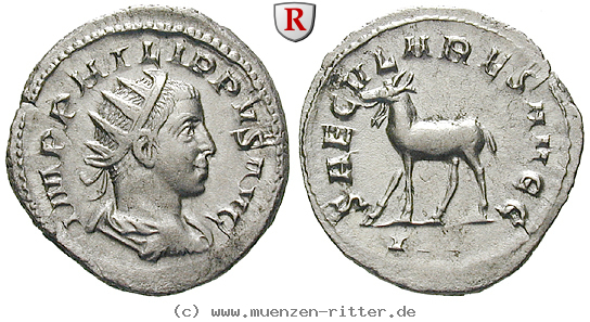 Klicken Sie auf das Bild um es auf Ihrem Rechner zu speichern philippus-ii-antoninian/73719.jpg