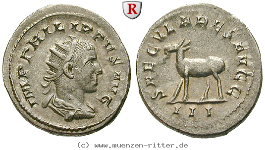 Klicken Sie auf das Bild um es auf Ihrem Rechner zu speichern philippus-ii-antoninian/89080.jpg