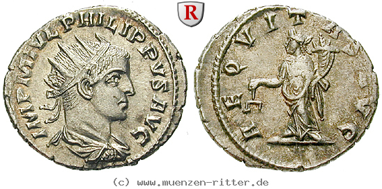 Klicken Sie auf das Bild um es auf Ihrem Rechner zu speichern philippus-ii-antoninian/91157.jpg