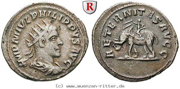 Klicken Sie auf das Bild um es auf Ihrem Rechner zu speichern philippus-ii-antoninian/91770.jpg