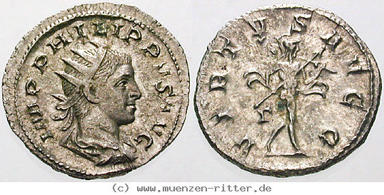 Klicken Sie auf das Bild um es auf Ihrem Rechner zu speichern philippus-ii-antoninian/erom10413.jpg