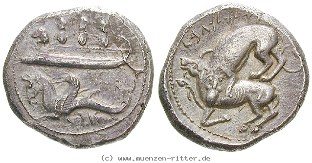 Klicken Sie auf das Bild um es auf Ihrem Rechner zu speichern phoenizien-azbaal-doppelschekel/21535.jpg
