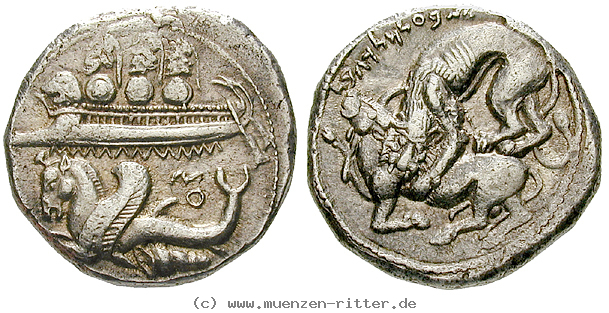 Klicken Sie auf das Bild um es auf Ihrem Rechner zu speichern phoenizien-azbaal-doppelschekel/41813.jpg