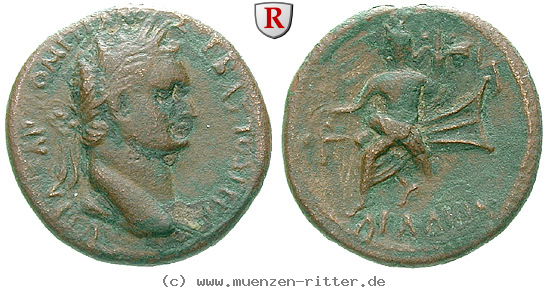 Klicken Sie auf das Bild um es auf Ihrem Rechner zu speichern phoenizien-domitianus-bronze/30938.jpg