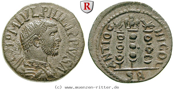 Klicken Sie auf das Bild um es auf Ihrem Rechner zu speichern pisidien-philippus-i-bronze/54098.jpg