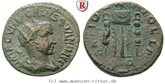 Klicken Sie auf das Bild um es auf Ihrem Rechner zu speichern pisidien-volusianus-bronze/39211.jpg