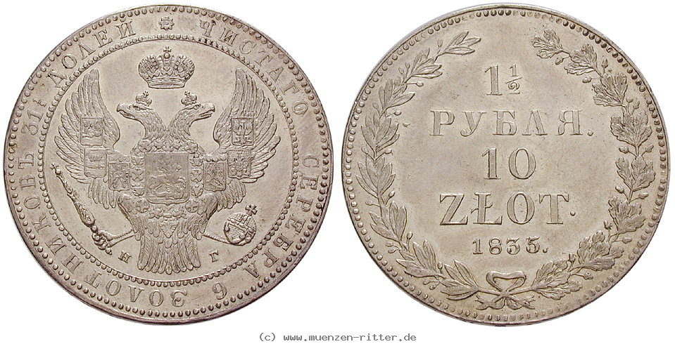 Klicken Sie auf das Bild um es auf Ihrem Rechner zu speichern polen-nikolaus-i-von-russland-10-zlotych--1-1-2-rubel/16184.jpg