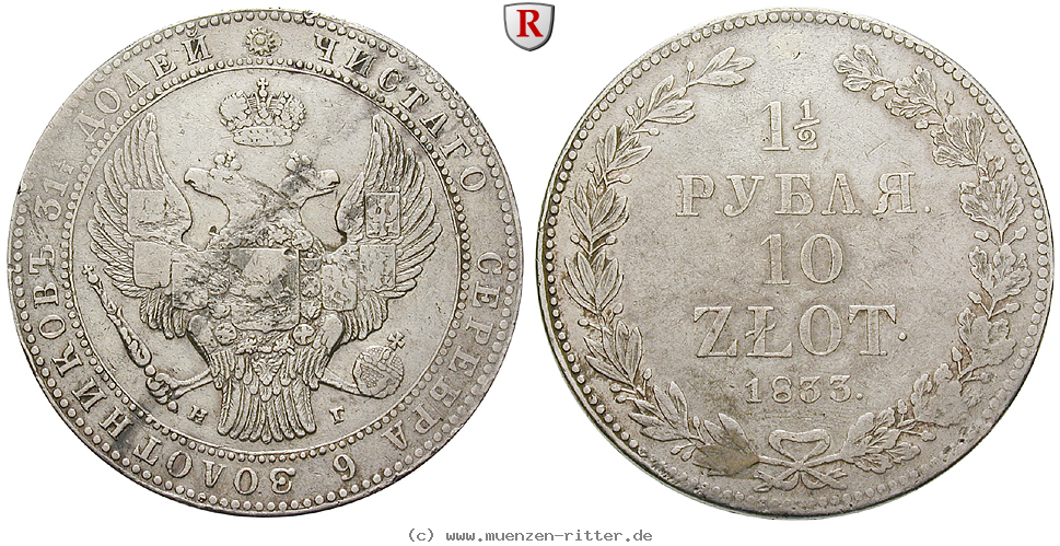 Klicken Sie auf das Bild um es auf Ihrem Rechner zu speichern polen-nikolaus-i-von-russland-10-zlotych--1-1-2-rubel/74838.jpg