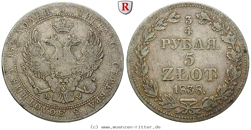Klicken Sie auf das Bild um es auf Ihrem Rechner zu speichern polen-nikolaus-i-von-russland-5-zlotych--3-4-rubel/16925.jpg
