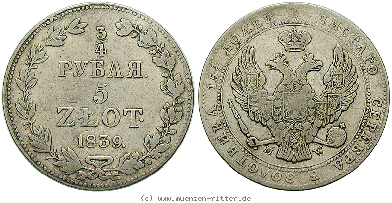 Klicken Sie auf das Bild um es auf Ihrem Rechner zu speichern polen-nikolaus-i-von-russland-5-zlotych--3-4-rubel/30896.jpg