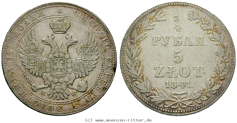 Klicken Sie auf das Bild um es auf Ihrem Rechner zu speichern polen-nikolaus-i-von-russland-5-zlotych--3-4-rubel/32910.jpg