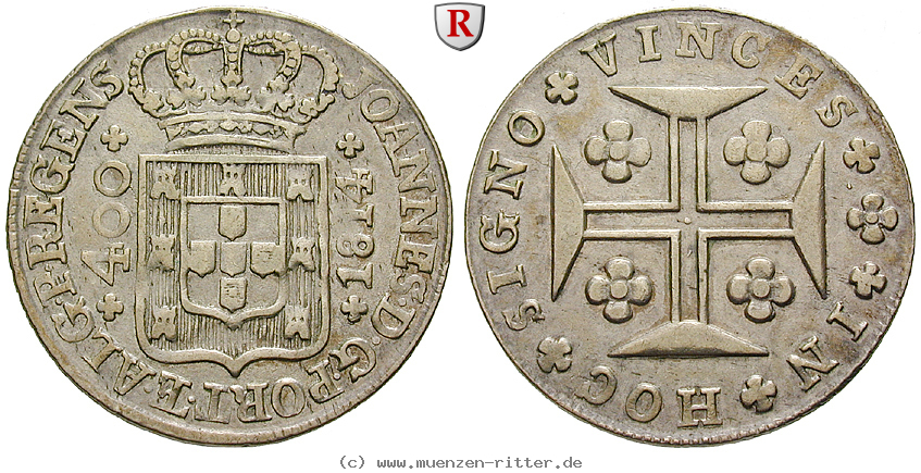 Klicken Sie auf das Bild um es auf Ihrem Rechner zu speichern portugal-joao-als-prinzregent-400-reis/89164.jpg
