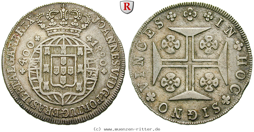 Klicken Sie auf das Bild um es auf Ihrem Rechner zu speichern portugal-joao-vi-400-reis/31878.jpg