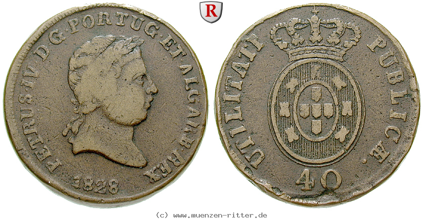 Klicken Sie auf das Bild um es auf Ihrem Rechner zu speichern portugal-pedro-iv-40-reis/46415.jpg