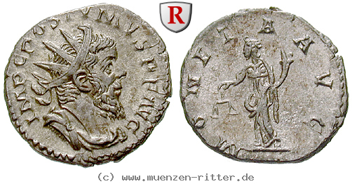 Klicken Sie auf das Bild um es auf Ihrem Rechner zu speichern postumus-antoninian/26156.jpg