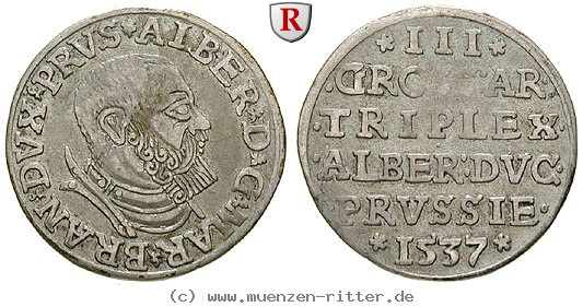 Klicken Sie auf das Bild um es auf Ihrem Rechner zu speichern preussen-herzogtum-albrecht-von-brandenburg-3-groescher/85901.jpg
