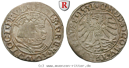 Klicken Sie auf das Bild um es auf Ihrem Rechner zu speichern preussen-herzogtum-sigismund-i-von-polen-groschen/101314.jpg