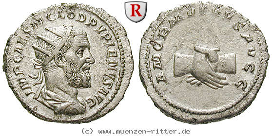 Klicken Sie auf das Bild um es auf Ihrem Rechner zu speichern pupienus-antoninian/73233.jpg