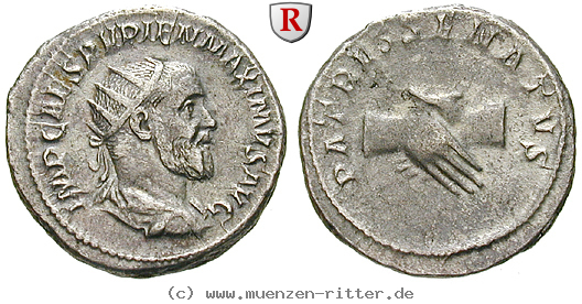 Klicken Sie auf das Bild um es auf Ihrem Rechner zu speichern pupienus-antoninian/76820.jpg